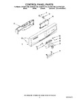 Diagram for 02 - Control Panel Parts