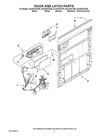 Diagram for DU1015XTXB0