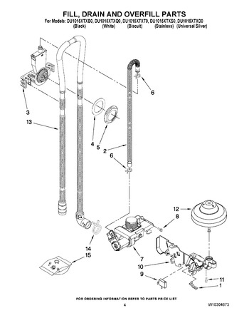 Diagram for DU1015XTXB0