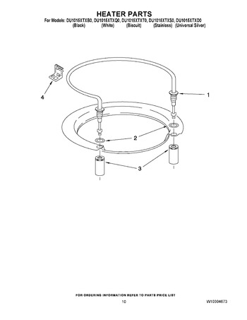 Diagram for DU1015XTXD0