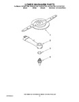 Diagram for 11 - Lower Washarm Parts