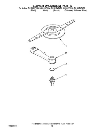 Diagram for DU1015XTXB0