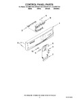 Diagram for 02 - Control Panel Parts