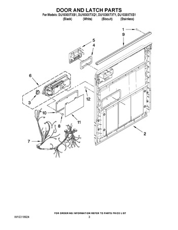 Diagram for DU1030XTXQ1