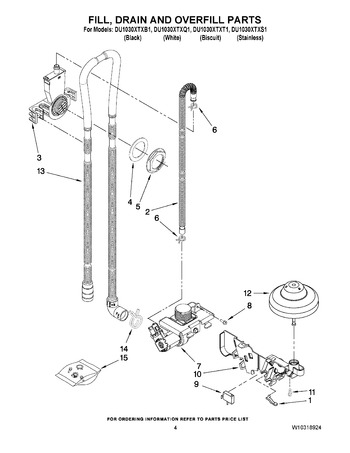 Diagram for DU1030XTXQ1