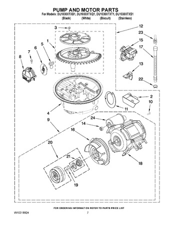 Diagram for DU1030XTXQ1