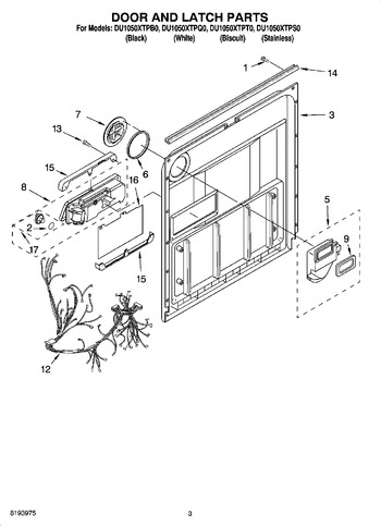 Diagram for DU1050XTPS0