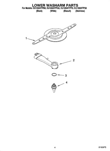 Diagram for DU1050XTPS0