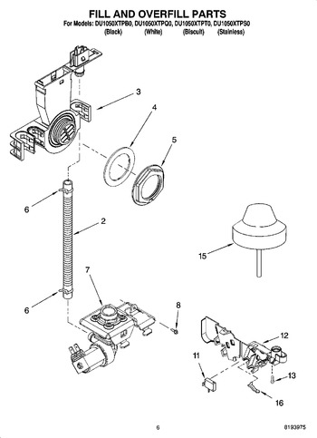 Diagram for DU1050XTPS0