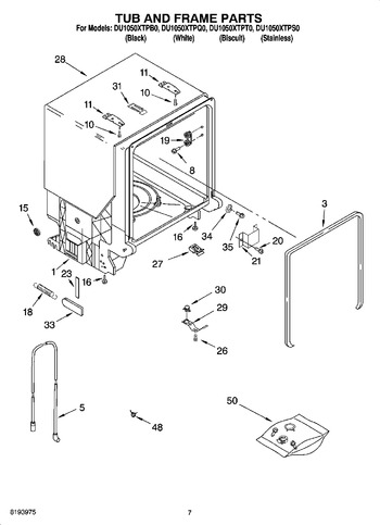 Diagram for DU1050XTPS0