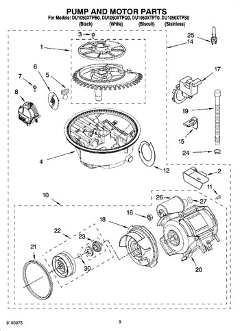 Diagram for DU1050XTPB0