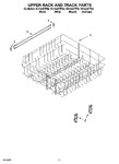 Diagram for 09 - Upper Rack And Track Parts