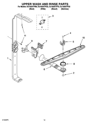 Diagram for DU1050XTPS0