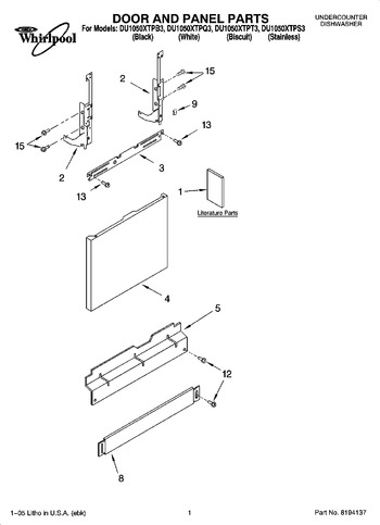 Diagram for DU1050XTPS3