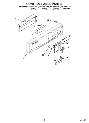 Diagram for DU1050XTPS3