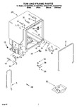 Diagram for 07 - Tub And Frame Parts