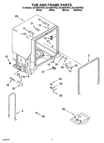 Diagram for DU1050XTPS3