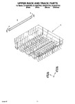 Diagram for 09 - Upper Rack And Track Parts