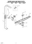 Diagram for 10 - Upper Wash And Rinse Parts