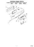 Diagram for 02 - Control Panel Parts