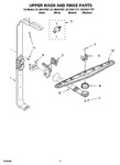 Diagram for 10 - Upper Wash And Rinse Parts