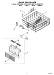 Diagram for 11 - Lower Rack Parts, Optional Parts (not Included)