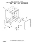 Diagram for 05 - Tub And Frame Parts