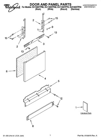 Diagram for DU1100XTPQ0