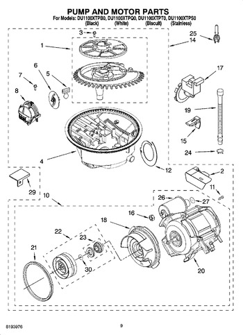 Diagram for DU1100XTPQ0