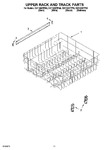 Diagram for 09 - Upper Rack And Track Parts