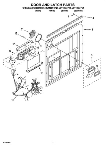 Diagram for DU1100XTPB1