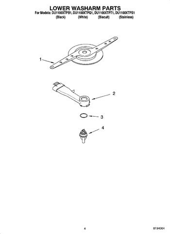 Diagram for DU1100XTPB1