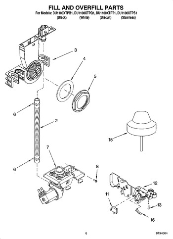 Diagram for DU1100XTPB1