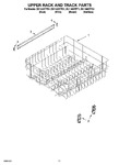 Diagram for 09 - Upper Rack And Track Parts