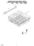 Diagram for 09 - Upper Rack And Track Parts