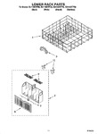 Diagram for 11 - Lower Rack Parts, Optional Parts (not Included)