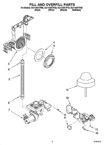 Diagram for DU1100XTPQ8