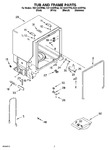 Diagram for 07 - Tub And Frame Parts