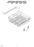 Diagram for 09 - Upper Rack And Track Parts