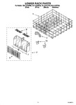 Diagram for 11 - Lower Rack Parts, Optional Parts (not Included)