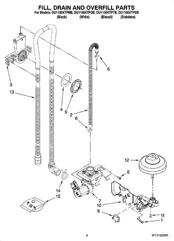 Diagram for DU1100XTPTB