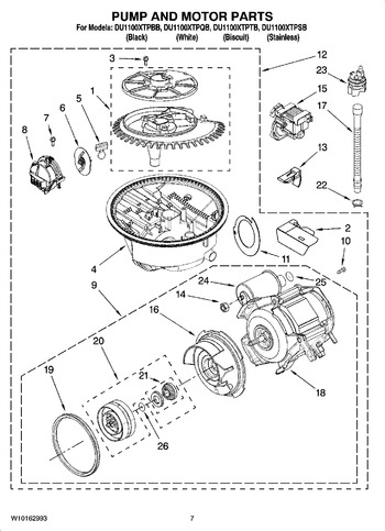 Diagram for DU1100XTPTB