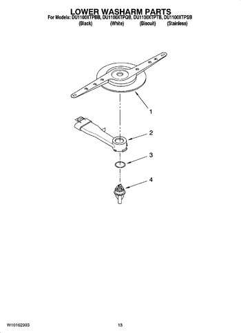 Diagram for DU1100XTPTB