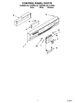 Diagram for 02 - Control Panel Parts