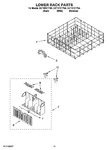 Diagram for 11 - Lower Rack Parts, Optional Parts (not Included)