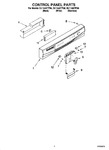 Diagram for 02 - Control Panel Parts