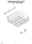 Diagram for 09 - Upper Rack And Track Parts