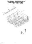 Diagram for 09 - Upper Rack And Track Parts