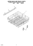 Diagram for 09 - Upper Rack And Track Parts