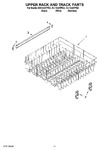 Diagram for 09 - Upper Rack And Track Parts